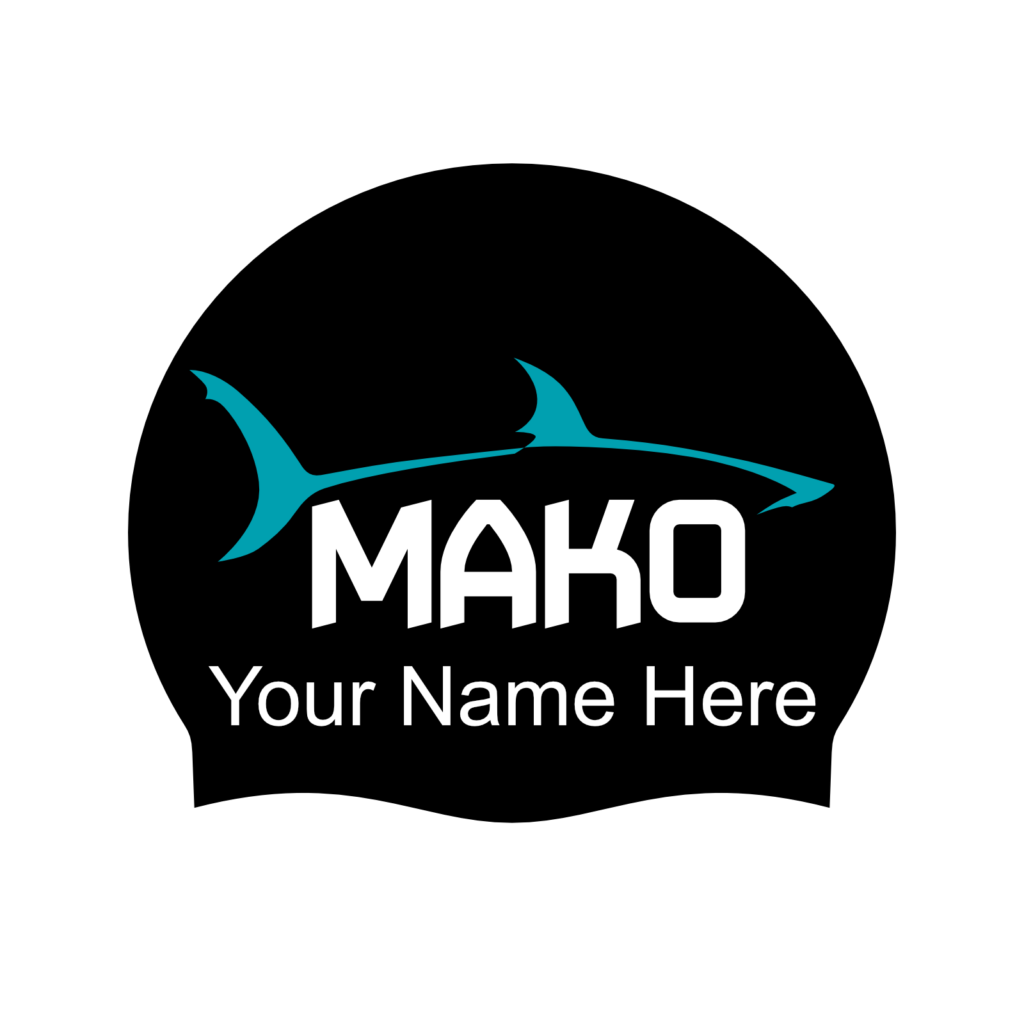MAKO Custom Silicone Swim Cap